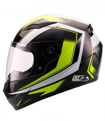 Unik Moto Casco Unik Infantil CN 04 Beep Amarillo Fl or