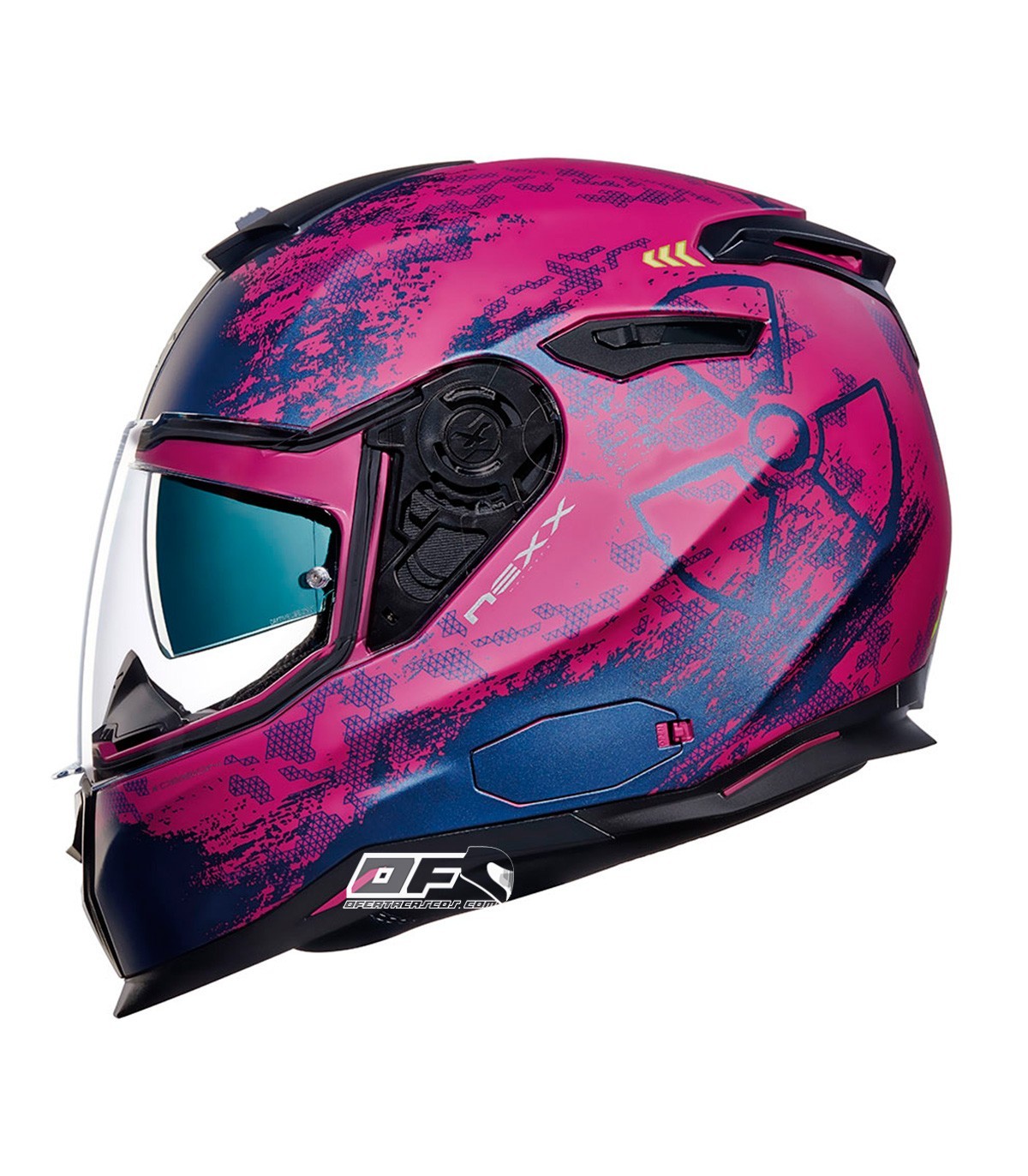 de moto NEXX SX100 Toxic Purpura MT en ofertacascos casco mujer